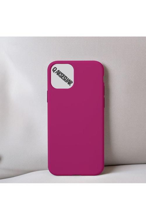 İphone 14 Pro Max Uyumlu Içi Kadife Silikon Lansman Kılıf Yumuşak Doku Hissi