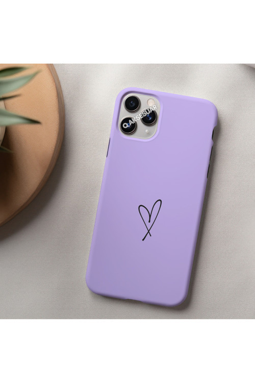 İphone X Uyumlu Kalpli Kılıf