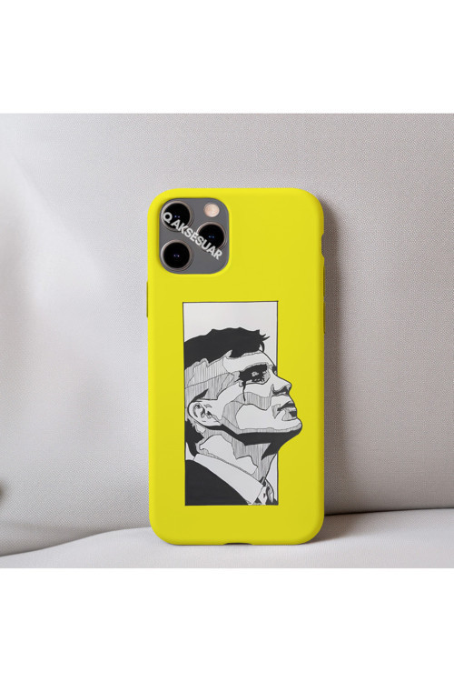 İphone 14 Pro Max Uyumlu İçi Kadife Peaky Blinders Thomas Shelby Desenli Tasarım Telefon Kılıfı