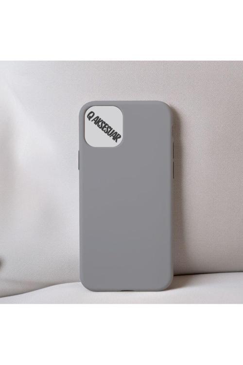 İphone 14 Plus Uyumlu Içi Kadife Silikon Lansman Kılıf Yumuşak Doku Hissi