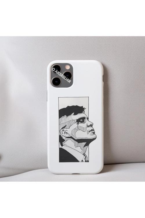 İphone 12 Uyumlu İçi Kadife Peaky Blinders Thomas Shelby (Tommy) Desenli Tasarım Telefon Kılıfı