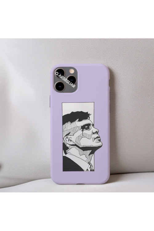 İphone 8 Uyumlu İçi Kadife Peaky Blinders Thomas Shelby (Tommy) Desenli Tasarım Telefon Kılıfı