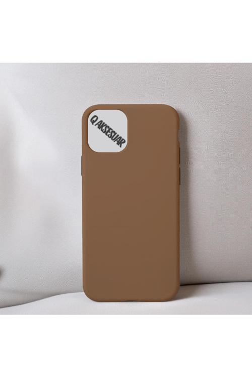 İphone 15 Pro Max Uyumlu Içi Kadife Silikon Lansman Kılıf Yumuşak Doku Hissi