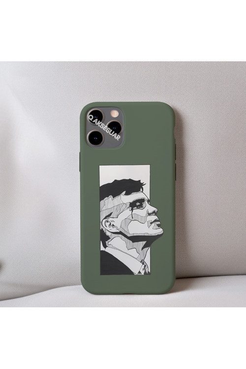 İphone Se 2.Nesil (2020) Uyumlu İçi Kadife Peaky Blinders Thomas Desenli Tasarım Telefon Kılıfı