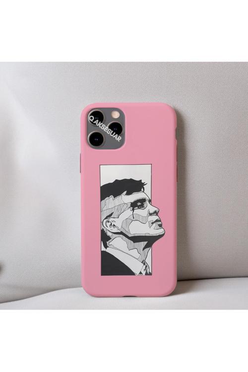 İphone Se 2.Nesil (2020) Uyumlu İçi Kadife Peaky Blinders Thomas Desenli Tasarım Telefon Kılıfı