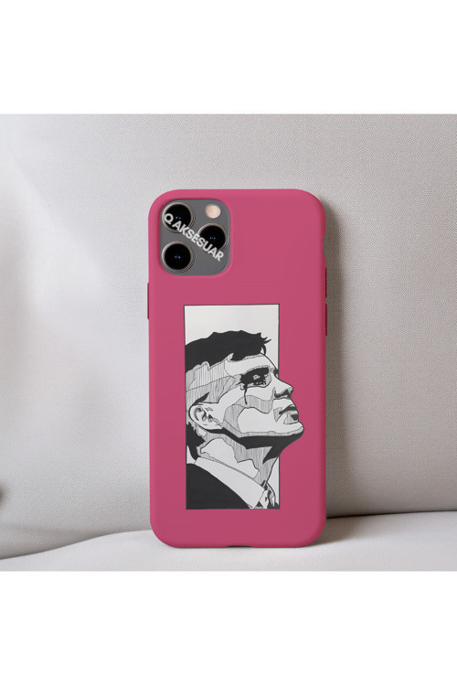 İphone 7 Uyumlu İçi Kadife Peaky Blinders Thomas Shelby (Tommy) Desenli Tasarım Telefon Kılıfı