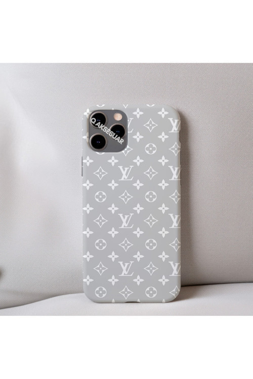İphone 7 Uyumlu İçi Kadife Lv Desenli Tasarım Telefon Kılıfı