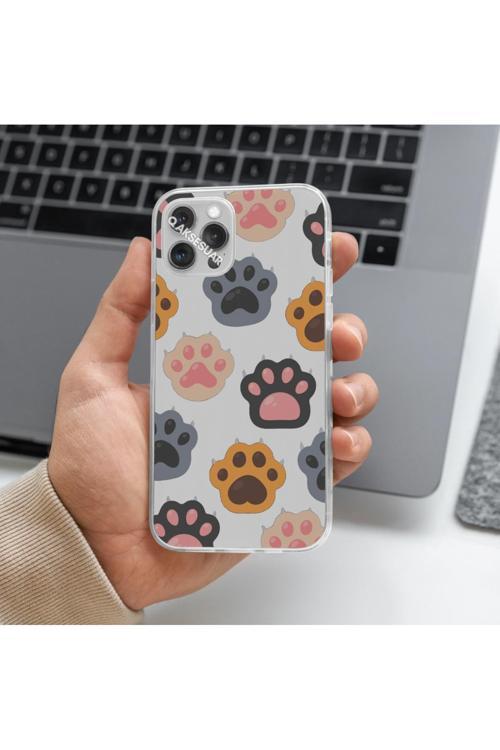 Poco X3 Pro Uyumlu Sevimli Pençe Tasarımlı Premium Şeffaf Telefon Kılıfı