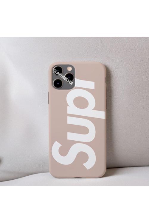 İphone Xs Max Uyumlu İçi Kadife Desenli Telefon Kılıfı