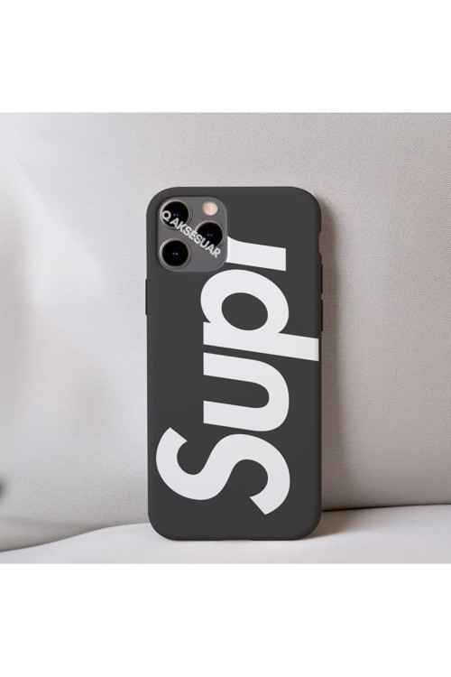 İphone 11 Pro Uyumlu İçi Kadife Desenli Telefon Kılıfı