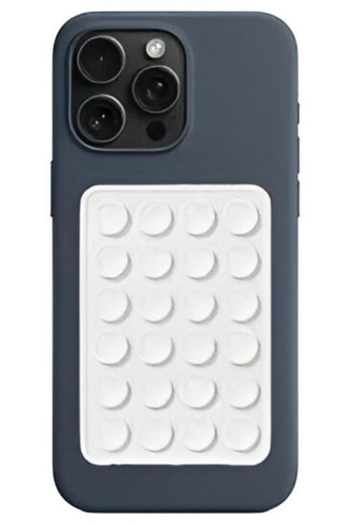 Silikon Vakumlu Telefon Tutucu, Cep Telefonu İçin Silikon Yapışkanlı, Kaymaz Vantuz Telefon Tutucu