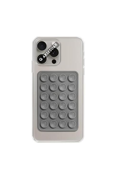 Silikon Vakumlu Telefon Tutucu, Cep Telefonu İçin Silikon Yapışkanlı Telefon Tutucu