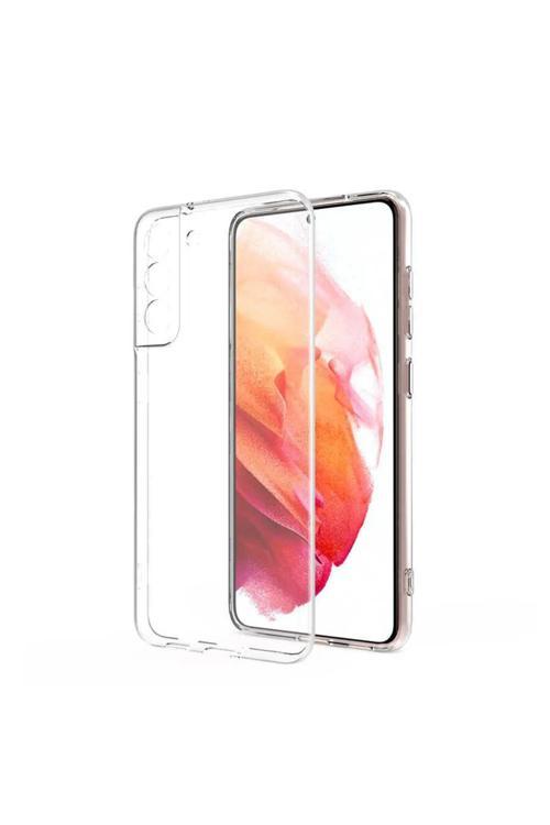 Samsung Galaxy S22 Plus Uyumlu Renksiz Silikon Şeffaf Telefon Kılıfı