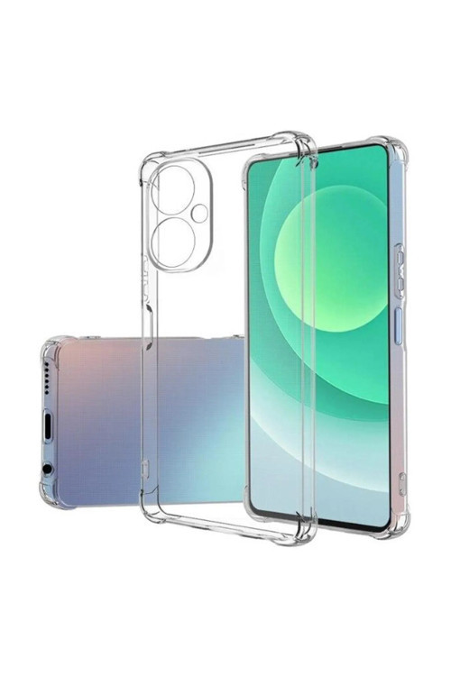Tecno Camon 19 Neo Uyumlu Renksiz Silikon Şeffaf Telefon Kılıfı