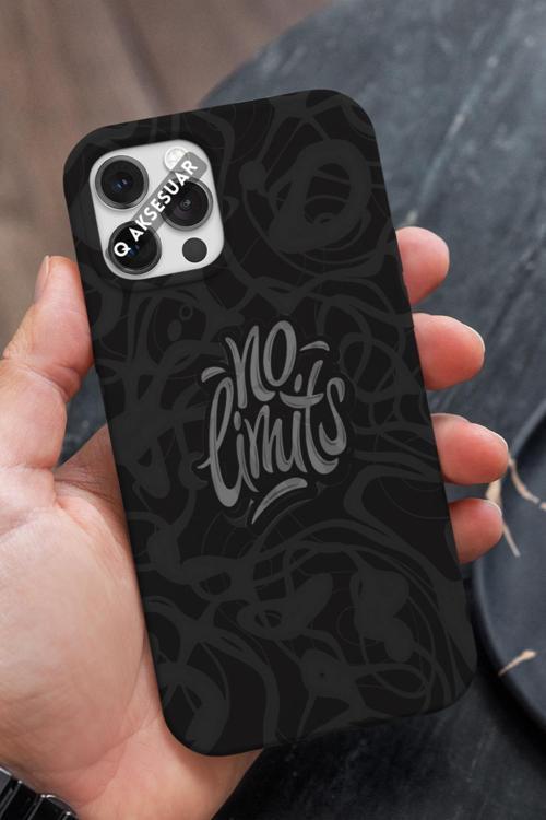 İphone 12 Uyumlu No Limits Tasarımlı Premium Telefon Kılıfı