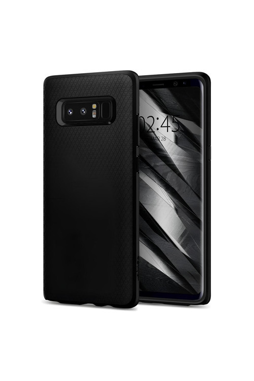Samsung Galaxy Note 8 Uyumlu Silikon Lansman Telefon Kılıfı - Siyah