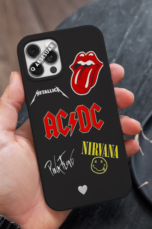 Realme C61 Uyumlu Metallica Tasarımlı Premium Telefon Kılıfı