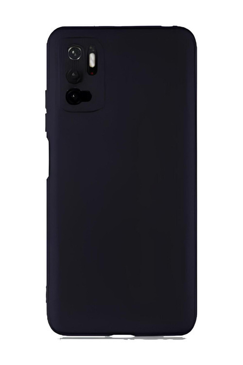 Poco M3 Pro Uyumlu Silikon Lansman Telefon Kılıfı - Siyah