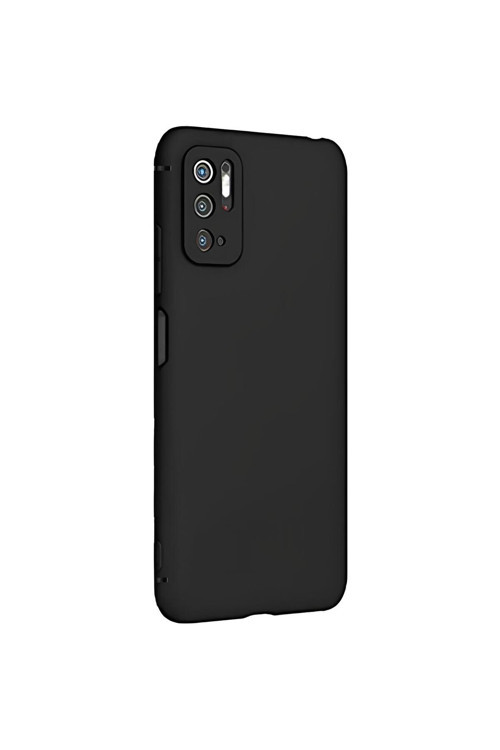Xiaomi Mi Note 10 Uyumlu Silikon Lansman Telefon Kılıfı - Siyah