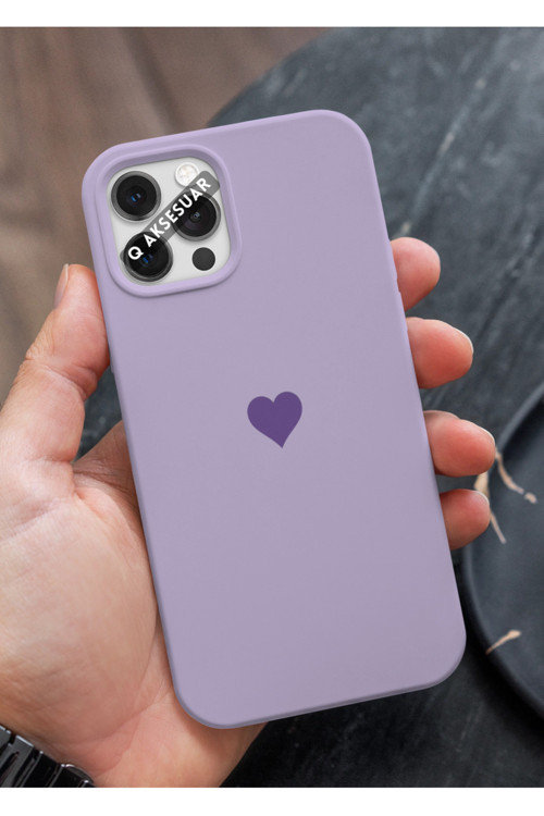 İphone Se 2 (2020) Uyumlu Mini Kalp Serisi Basic Premium Telefon Kılıfı