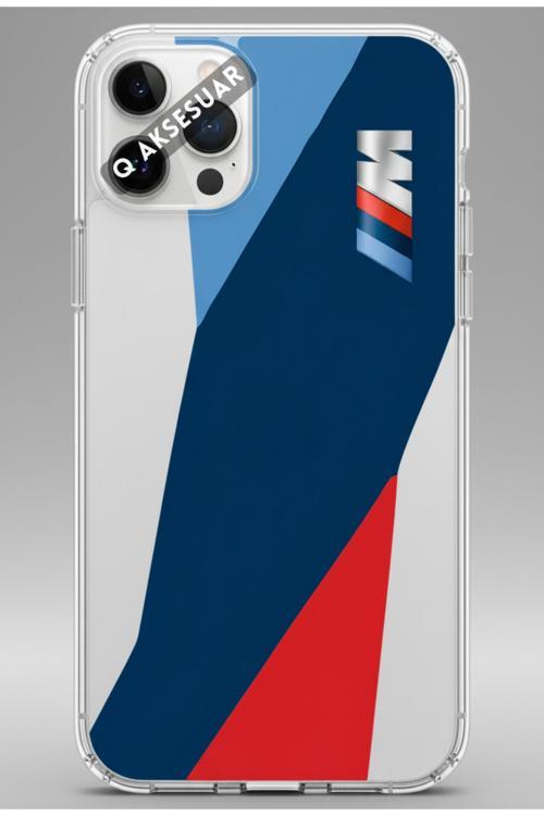 Xiaomi 12 Pro Uyumlu Bmw Sw Desen Tasarımlı Şeffaf Telefon Kılıfı