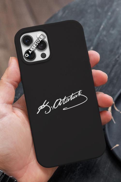 Xiaomi Redmi Note 12 Pro Plus Uyumlu Atatürk Tasarımlı Premium Telefon Kılıfı