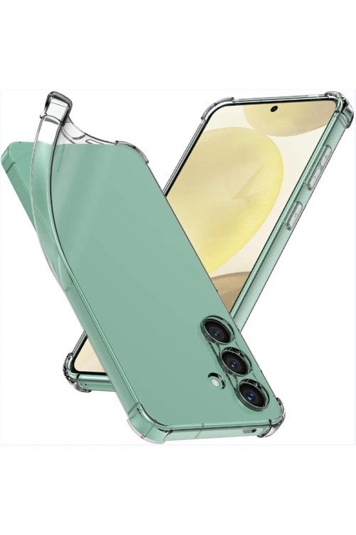 Samsung Galaxy S23 Kılıf Kamera Korumalı Yumuşak Esnek Şeffaf Silikon Kapak