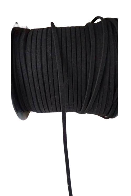 Güderi İp 1 mm Siyah 10 Metre