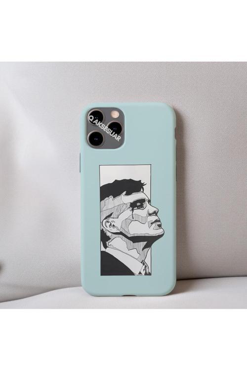 İphone 7 Plus Uyumlu İçi Kadife Peaky Blinders Thomas Shelby (Tommy) Desenli Tasarım Telefon Kılıfı