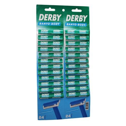 DERBY BANYO BODY TEK BIÇAK KARTELALI JİLET 48PCS (5250)
