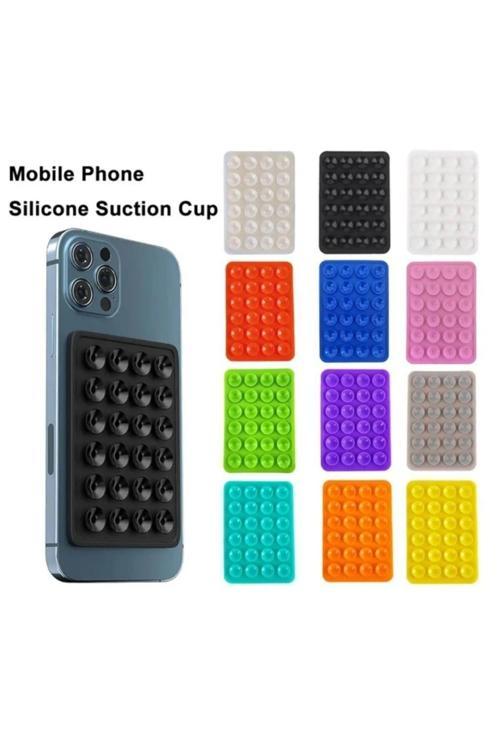 Telefon Tutucu Vantuz Gri