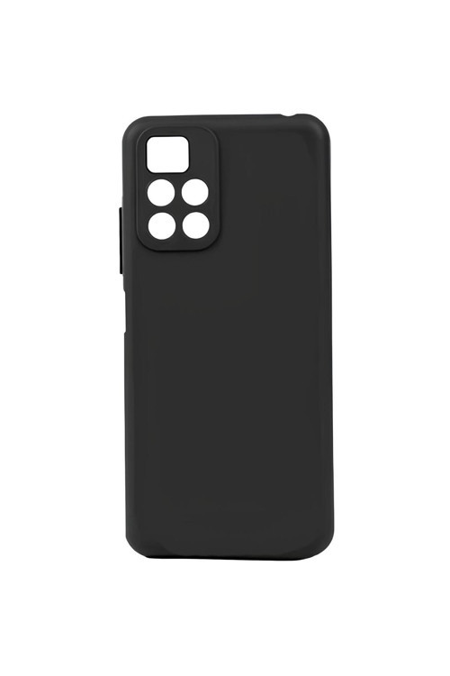Xiaomi Redmi 10 Uyumlu Silikon Lansman Telefon Kılıfı - Siyah