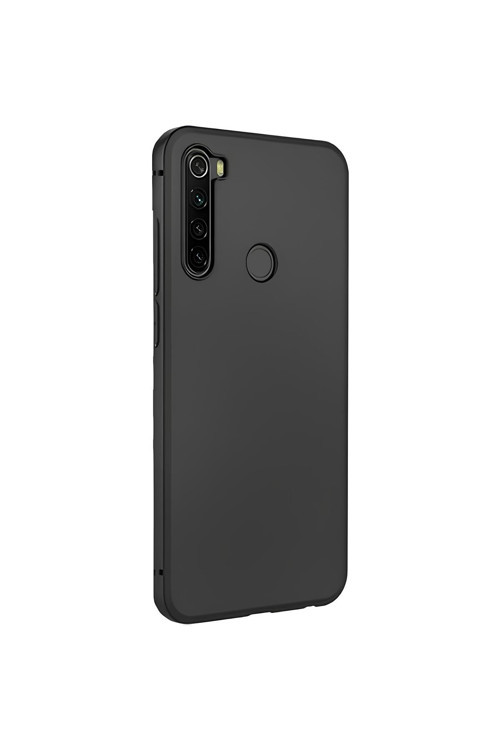 Xiaomi Redmi Note 8 Uyumlu Silikon Lansman Telefon Kılıfı - Siyah