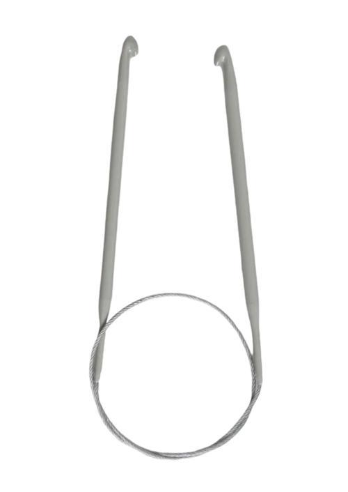 Misinalı Çelik Gagalı Tığ Şiş 6 Numara 60 cm