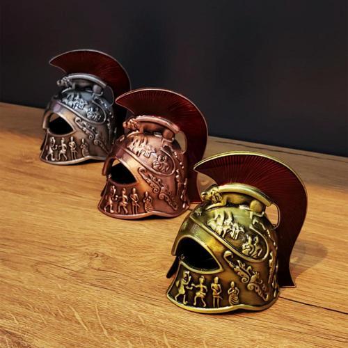 Metal Dekoratif Şövalye Miğferi