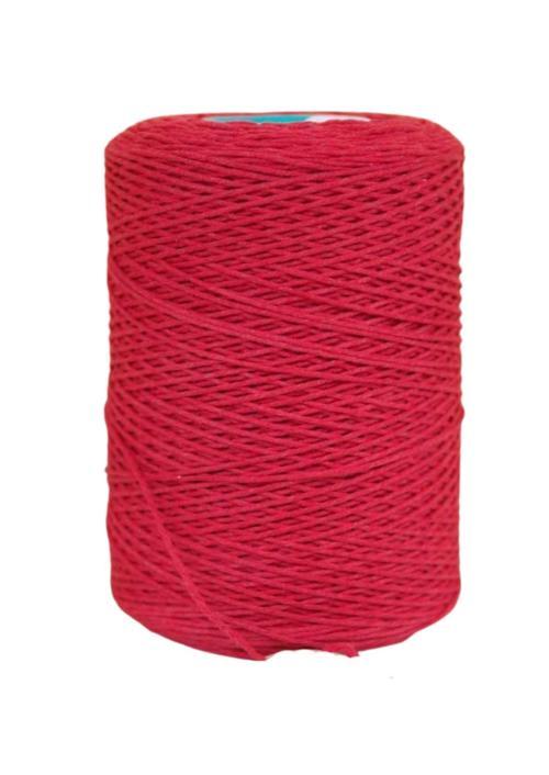 Pamuk Makrome 2 mm Kırmızı