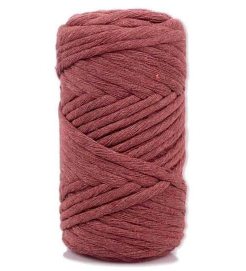 Pamuk Makrome 4 mm İp Kiremit