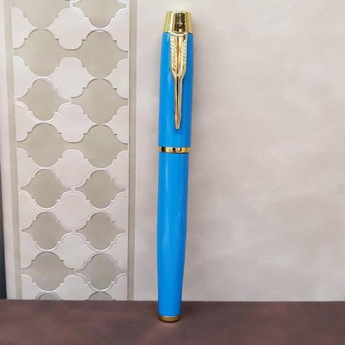 Turkuaz Metal Roller Kalem