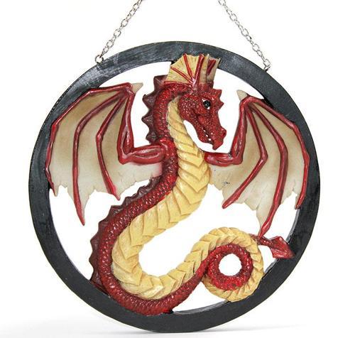 Duvara Asmalı Polyester Dragon Pano 