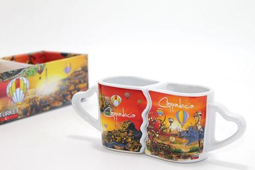 2'li Yöresel Kupa Bardak Seti Model 2 