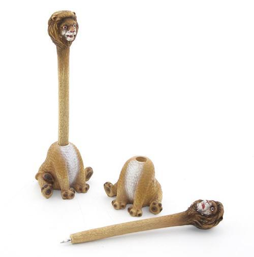 Polyester Aslan Tükenmez Kalem 