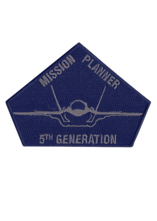 Aplike Ütü İle Yapışan Mission Planner Lacivert Arma 6 cm