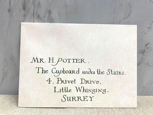 Harry Potter Davet Mektubu 10'lu