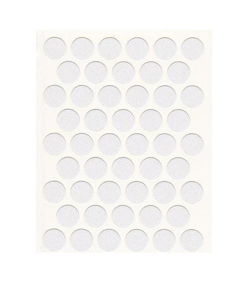Yapışkanlı Vida Tapası (Beyaz) 10 mm