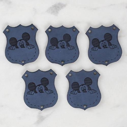 Loren Crafts Figürlü Deri Arma 5 Adet - 1577