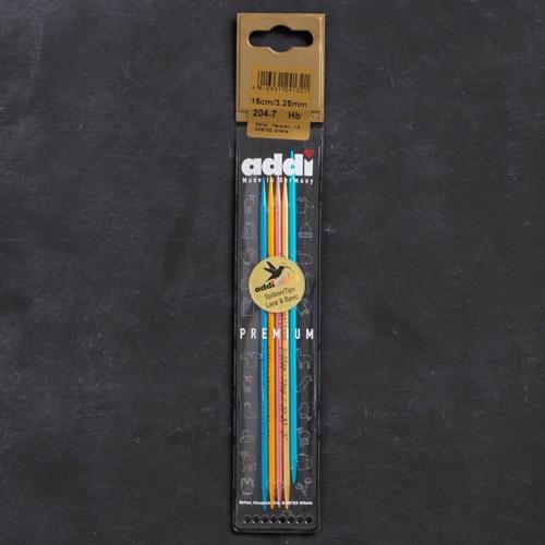 Addi Colibri 3,25mm 15cm Renkli Çorap Şişi - 204-7