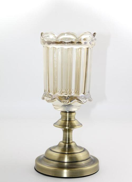 Cam Şamdan Tekli Model 5