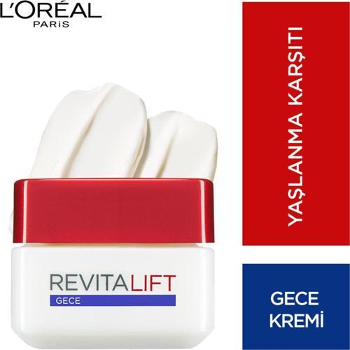Revitalift Yaşlanma Karşıtı Gece Bakım Kremi