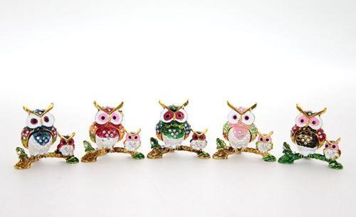 Swarovski 2'li Baykuş Model 2