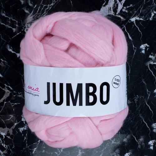 La Mia Jumbo Pembe Dev Yün El Örgü İpi - J9